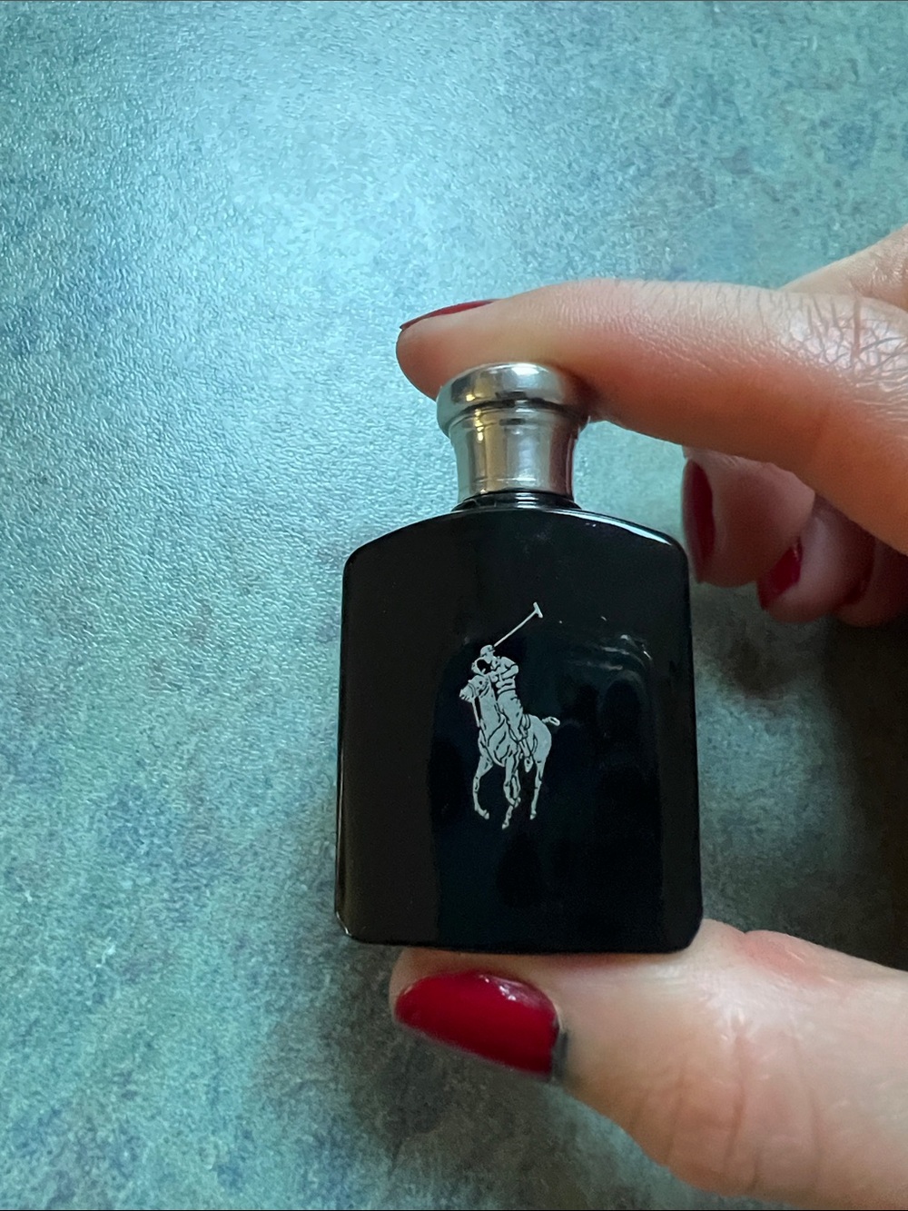 Ralph Lauren Polo black miniature collector bottle, no box